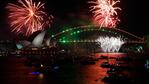 El show de fuegos artificiales en Sidney.