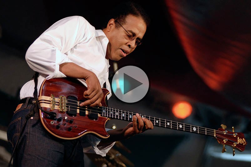 El show de Stanley Clarke paso en vivo por ElDoce.tv