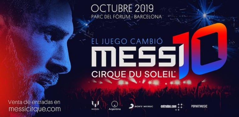 El show del Cirque du Soleil sobre Lionel Messi ya tiene fecha y lugar