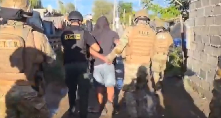 "El Sicario" fue detenido en allanamientos en barrio Yapeyú.