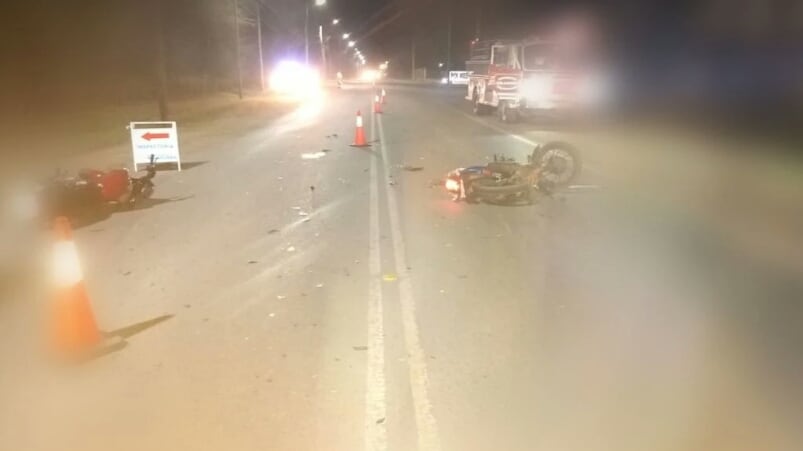 El siniestro ocurrió durante la madrugada en avenida Italia. 