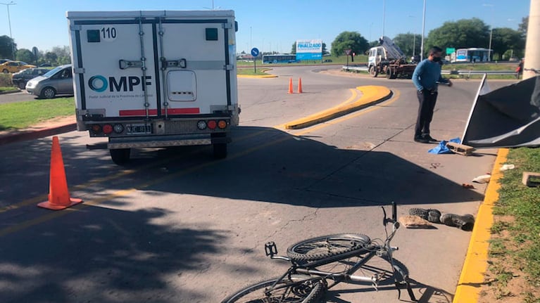El siniestro ocurrió en barrio Los Olmos.