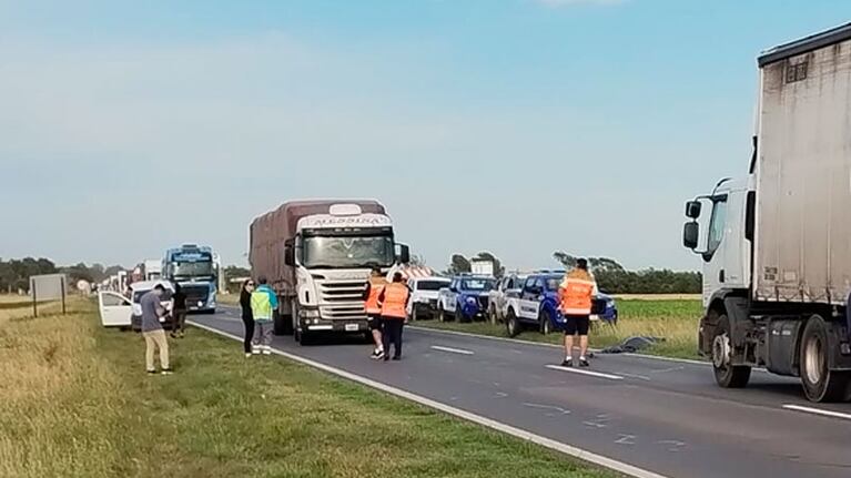 El siniestro ocurrió en la ruta nacional 7.