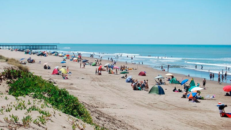 El siniestro se dio en una playa a unas 40 cuadras del centro de Necochea.