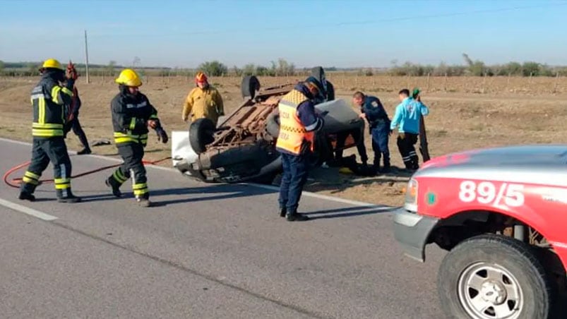 El siniestro sucedió en las primeras horas de este sábado. (Foto: Puntal).