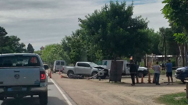 El siniestro vial ocurrió este domingo a las 5 de la mañana. (Foto: Mi Valle)