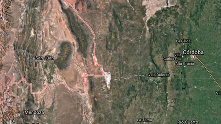 El sismo ocurrió a 19 kilómetros de la capital sanjuanina.