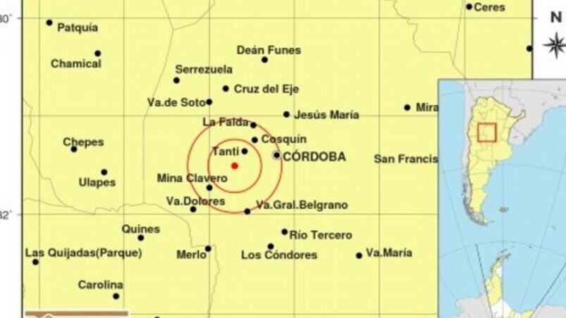 El sismo se registró a las 6:12 de la mañana