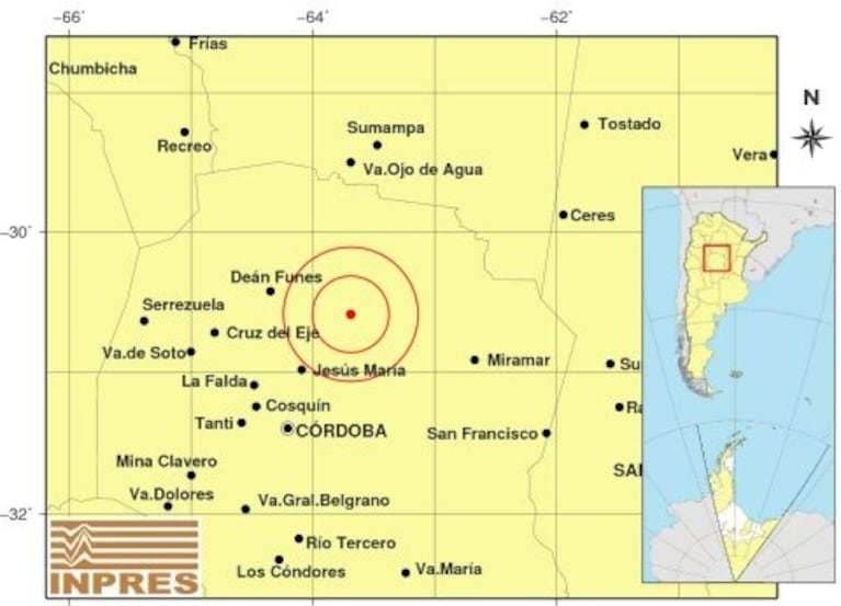 El sismo se registró apenas pasadas las 20 del miércoles.