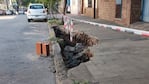 El socavamiento comenzó tras el temporal del 30 de diciembre. Foto: Néstor Ghino / ElDoce.tv