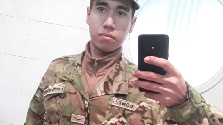 El Soldado que perdió la vida en Olivos.