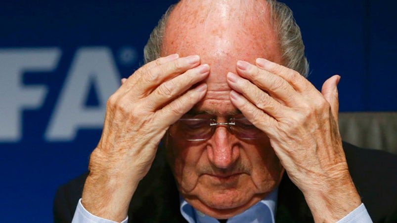 El suizo Blatter más complicado dentro de la FIFA