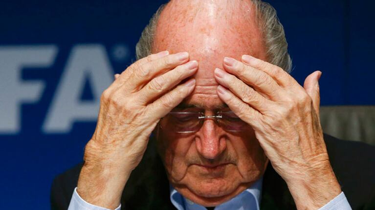 El suizo Blatter más complicado dentro de la FIFA