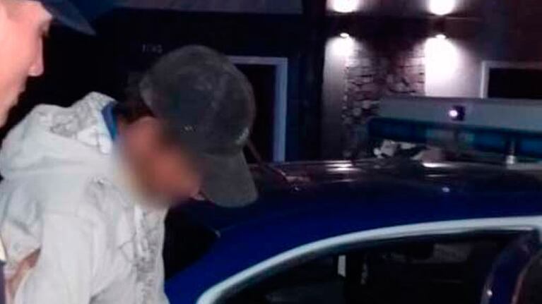 El sujeto fue detenido el martes por la noche.