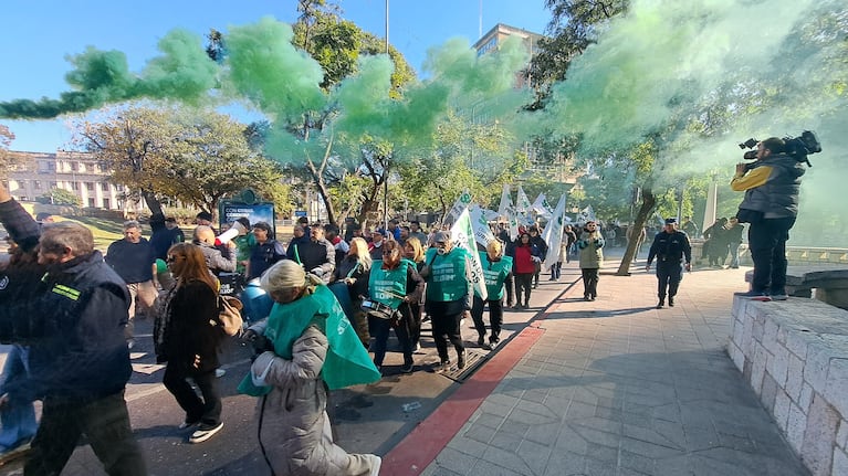 El Suoem sigue reclamando ante el Gobierno municipal.