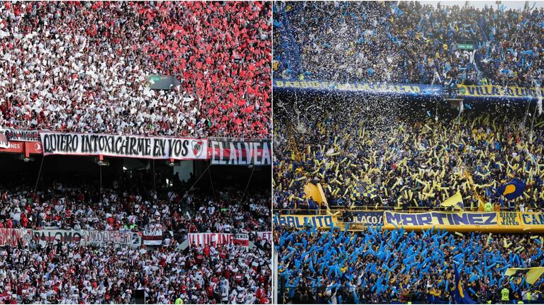 El Superclásico volverá a jugarse con hinchas de Boca y River después de casi seis años. (Foto AFP)