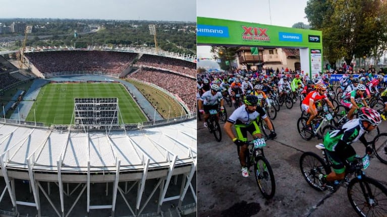 El Superclásico y el Desafío Río Pinto, dos eventos que convocaron multitudes en Córdoba.