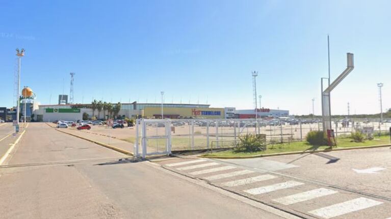 El supermercado en donde ocurrió el robo.