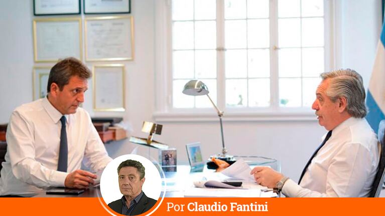 El "superministro" y el Presidente se reunieron este viernes.
