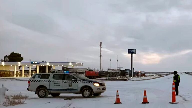 El sur del país padece las consecuencias de un fuerte temporal de nieve.