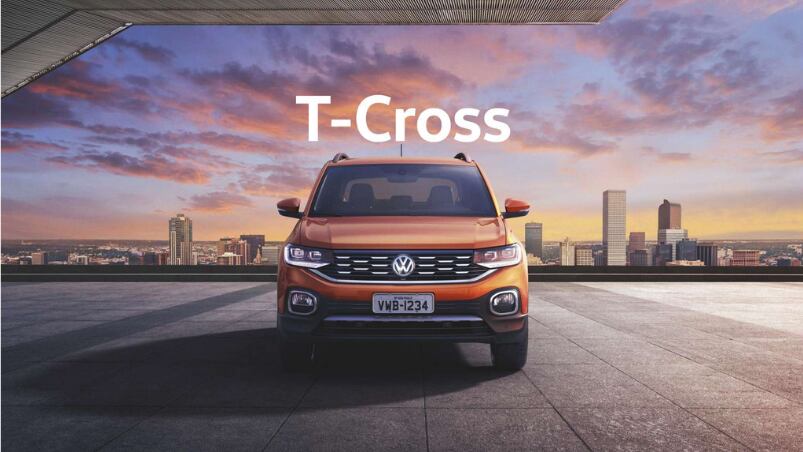 El T-Cross ya está en los salones de venta de Auto Haus.