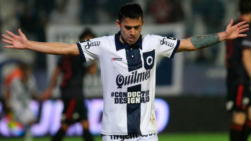 "El Taca" Bieler tuvo un buen promedio de goles en Quilmes. 