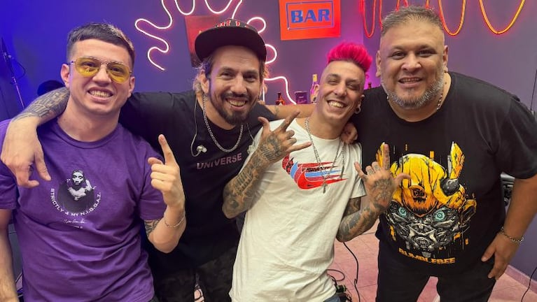 El Tano Romero visitó a los hermanos Ninci en "El Show de La Monada".