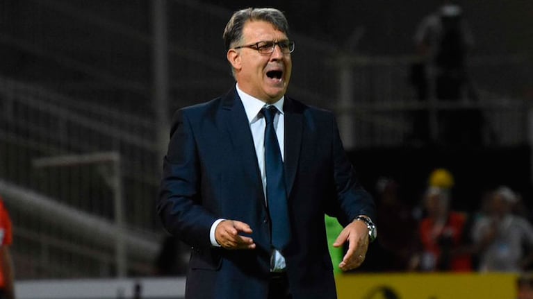 El "Tata" se mostró contento por el trato de los cordobeses.