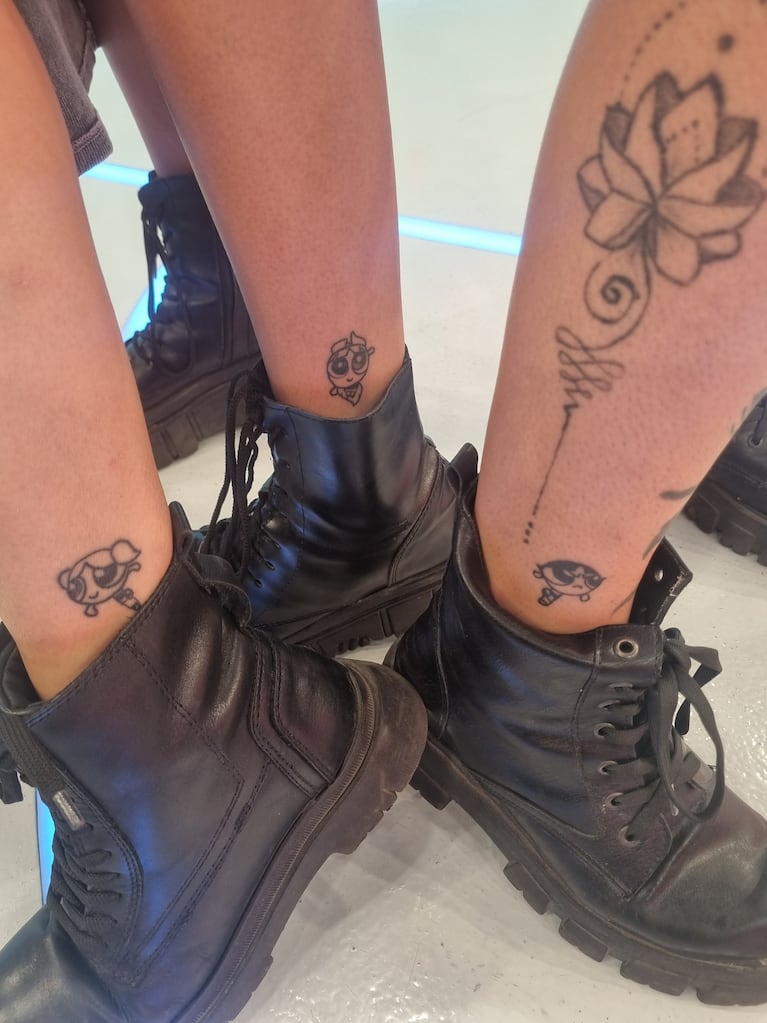 El tatuaje compartido de las integrantes de Malparidas.