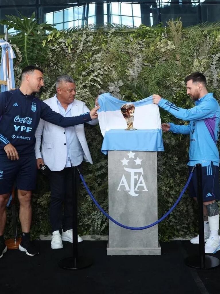 El tatuaje de Messi que refleja su amor por la Selección Argentina