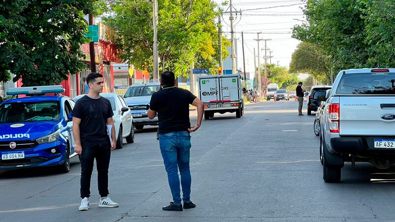 El taxista que llevaba a Carmona murió tras el choque. Foto: Andy Ferreyra/El Doce.