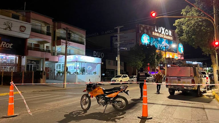 El teatro Luxor tuvo que ser evacuado. Foto: Magalí Gaido.