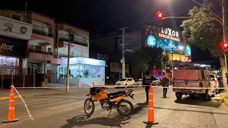 El teatro Luxor tuvo que ser evacuado. Foto: Magalí Gaido.