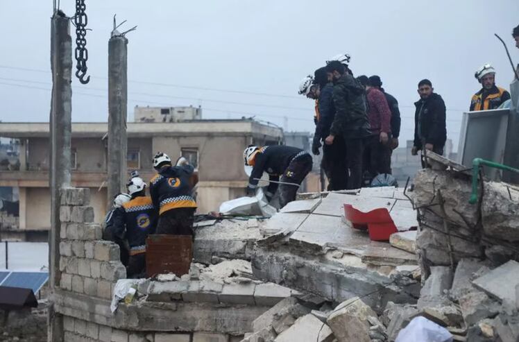 El temblor fue de 7,8 en la escala de Richter.