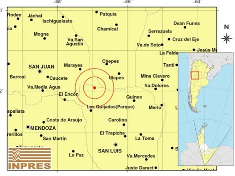 El temblor se sintió en Córdoba