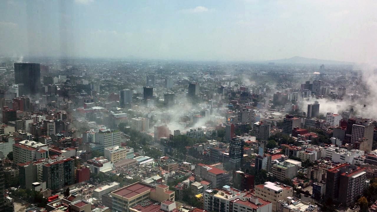 El terremoto dejó cientos de muertos y heridos en México. Foto: AP.