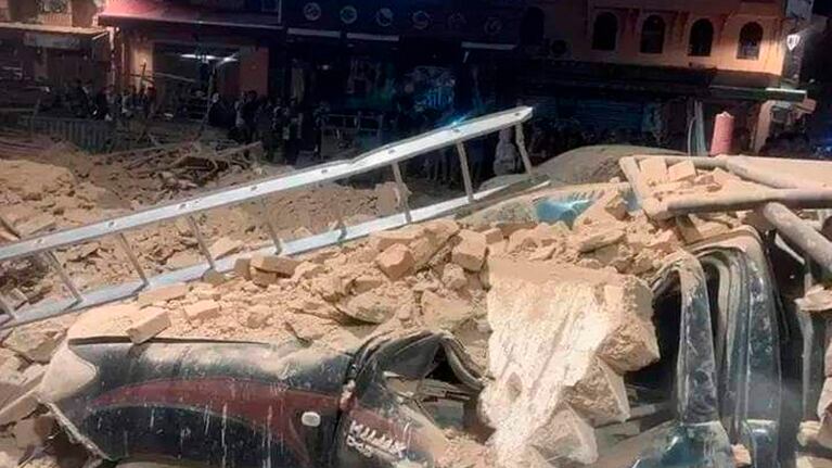 El terremoto destruyó distintas ciudades de Marruecos.