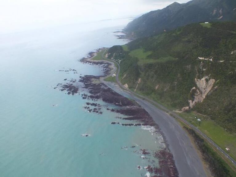 El terremoto levantó el fondo marino en Nueva Zelanda