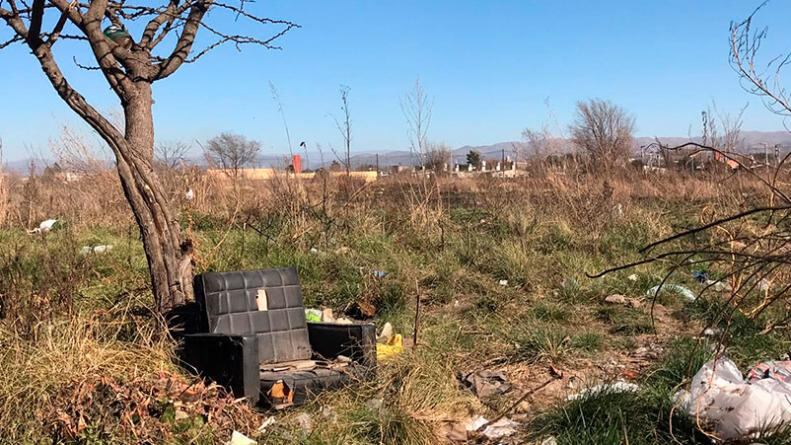 El terreno donde habría ocurrido el abuso.