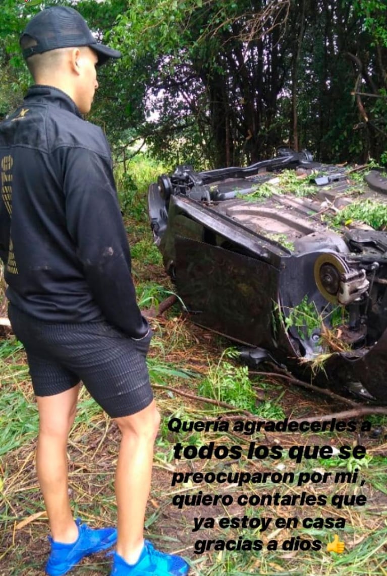 El terrible accidente de un jugador de Instituto