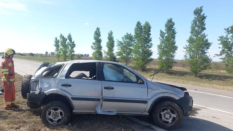 El terrible accidente se cobró la vida de dos personas.