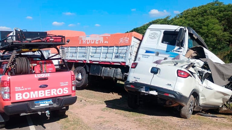El terrible choque fatal de este viernes cerca de Calchín.