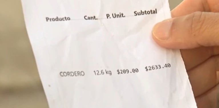 El ticket de la compra (Gentileza Subrayado)