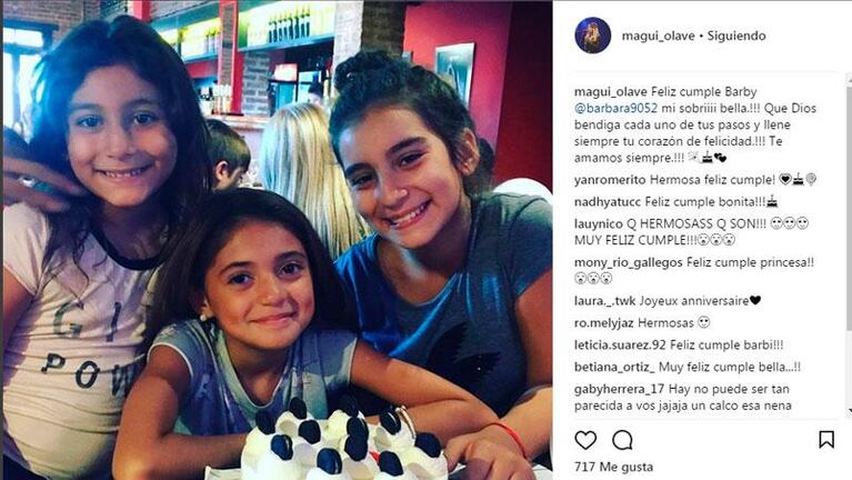 El tierno mensaje de Ulises Bueno a su ahijada