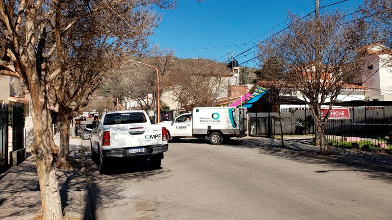 El tiroteo ocurrió a plena luz del día en Carlos Paz. Foto: Néstor Ghino / El Doce.