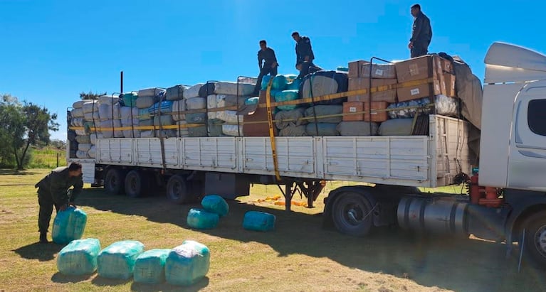 El total de lo secuestrado superaba los 150.000.000 pesos.