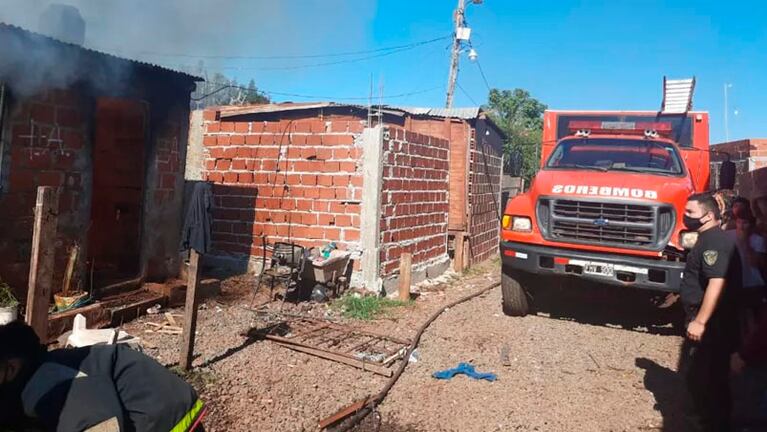 El trabajo de vecinos y policías fue clave para que los niños se salvaran. 