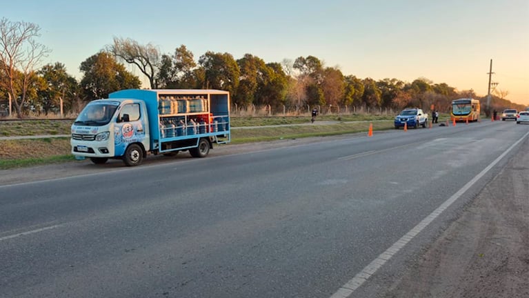 El trágico accidente ocurrió en avenida Las Malvinas. Foto: Pablo Olivarez / El Doce.