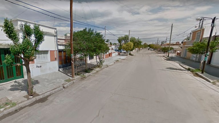 El trágico hecho ocurrió en una vivienda de la calle Pedernera, en barrio Müller. (Captura Google Maps)