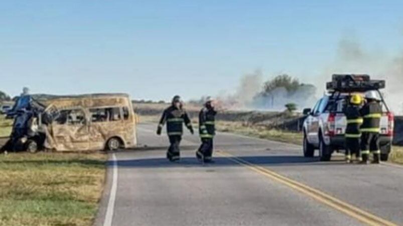 El trágico hecho sucedió en la ruta s-253. Foto: Mi Valle.